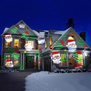 Christmas Halloween Home Decoration Projector Lights (12 Patterns)