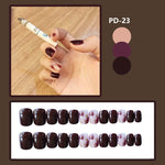 Full Cover Fake Nail Tips (24 PCs)