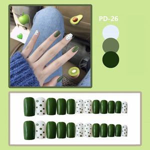 Full Cover Fake Nail Tips (24 PCs)