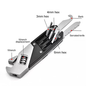 Stainless Steel Multi-Function Adjustable Wrench