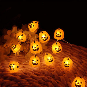 Halloween Pumpkin String Lights