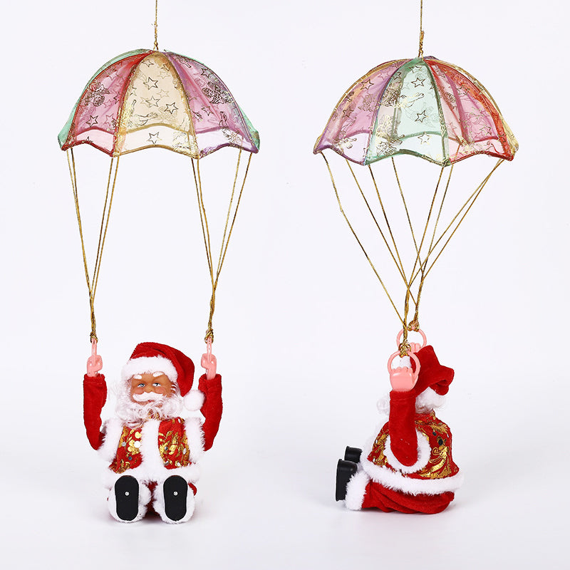 Parachute Santa- Christmas decoration