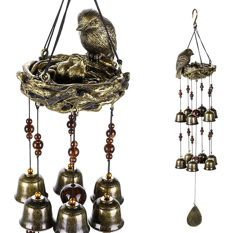 Bird Nest Wind Chime