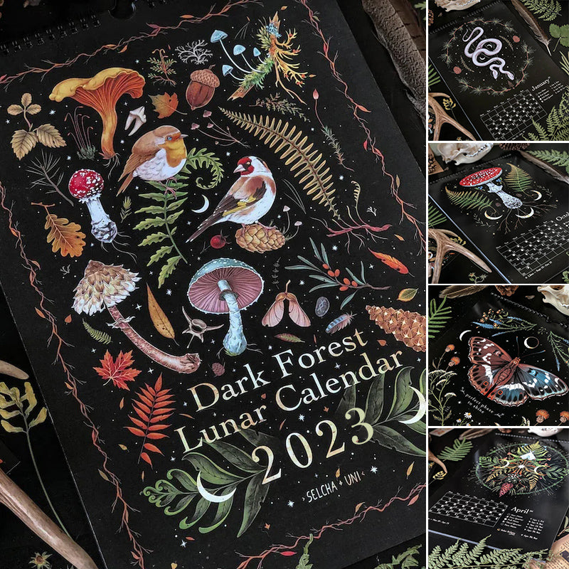 2023 Dark Forest Lunar Calendar