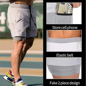 Quick-Dry Elastic Shorts For Men