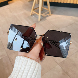 Oversize Gradient Sunglasses