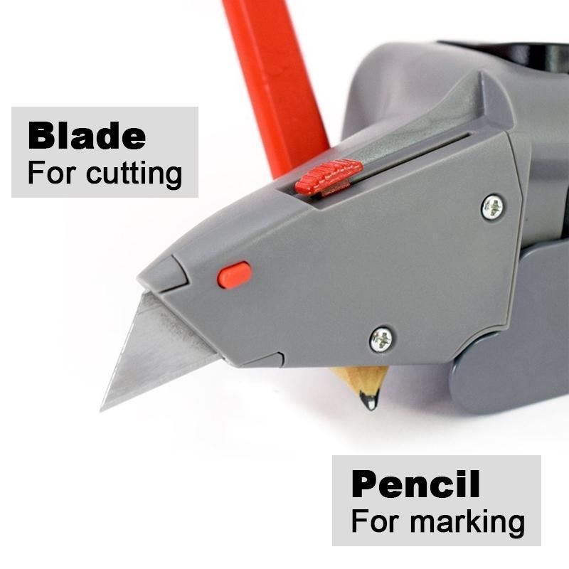 All-in-one Hand Tool with Measuring Tape and Utility Knife