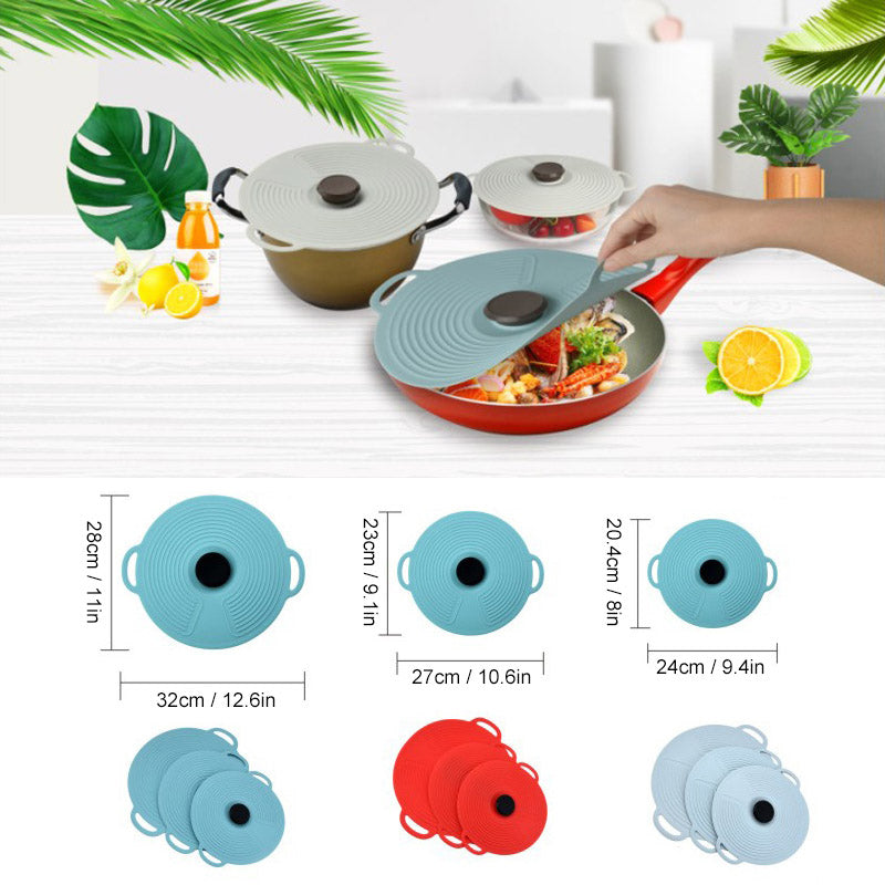 Reusable Self Sealing Lid（Random Color）