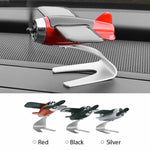 Solar plane car decoration