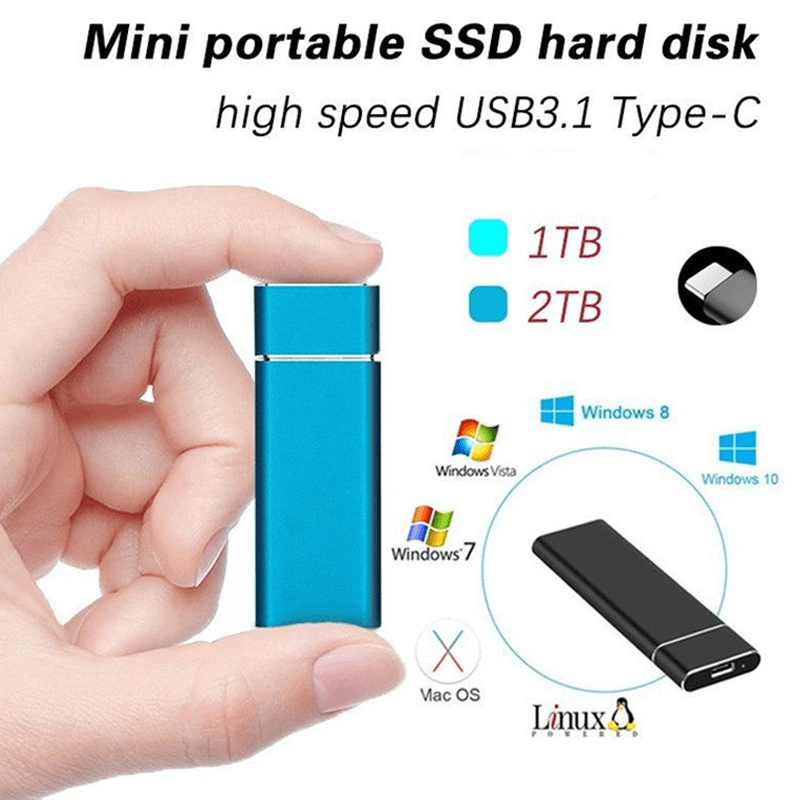 Portable Ultra Speed External SSD Hard Disk