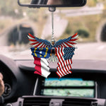 Eagle Flag Hanging Ornament for Car