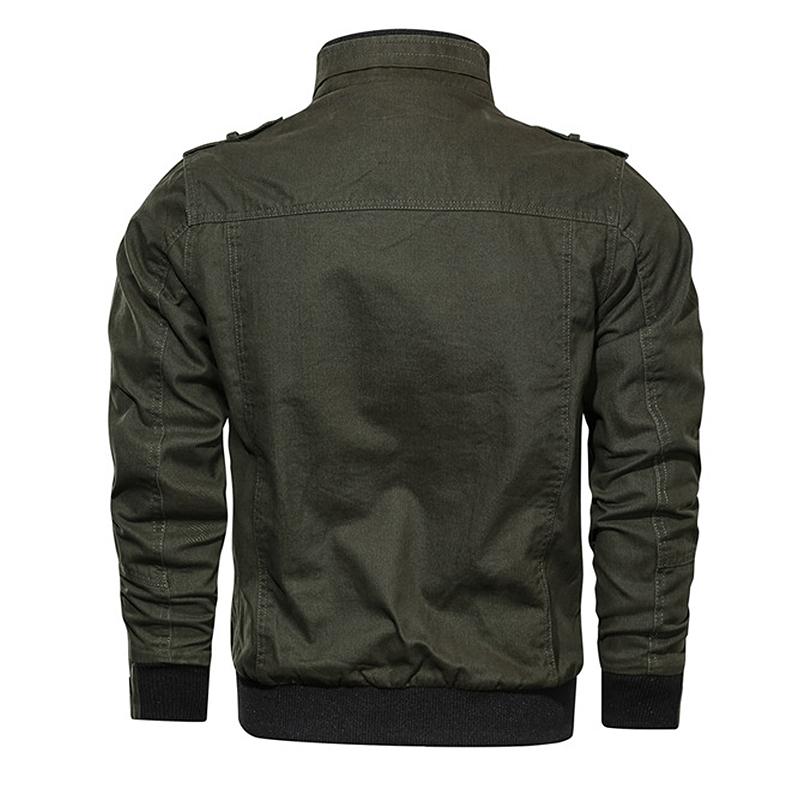 Men's Casual Solid Color Jacket