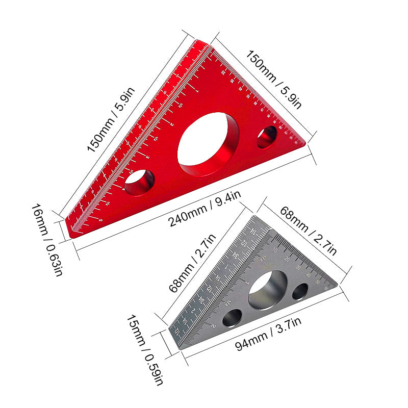 Triangle Measuring Gauging Tool