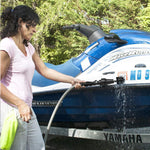 Water-Powered Turbine Cleaning Brush