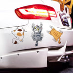 Cute cat cartoon decal car stickers✨