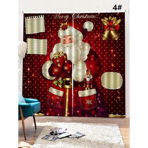 Christmas Window Curtains - 10 patterns