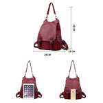 Fashionable multifunctional backpack