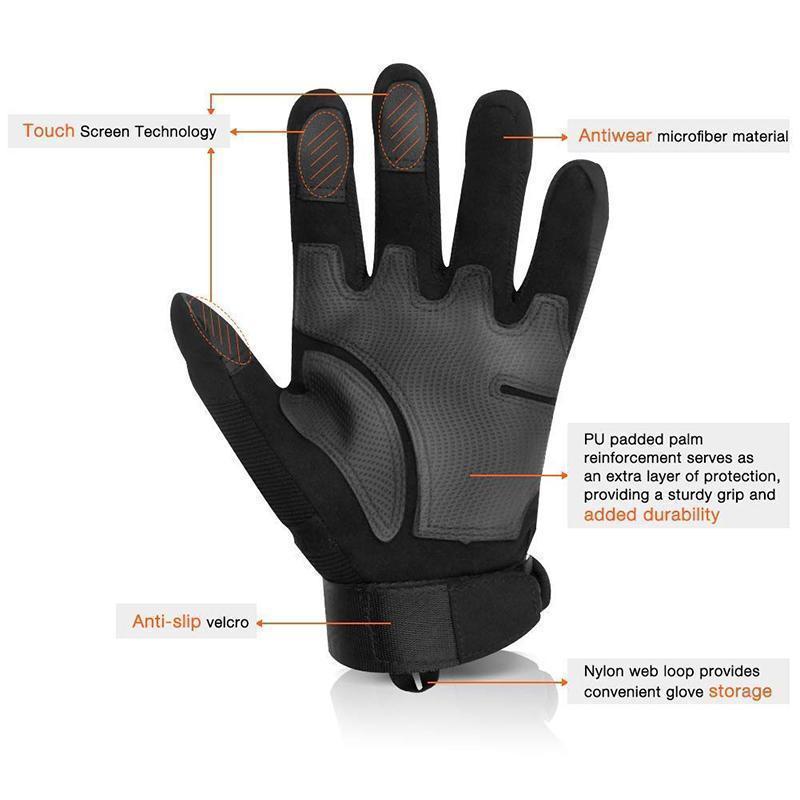 Military Tactical Full-finger Gloves