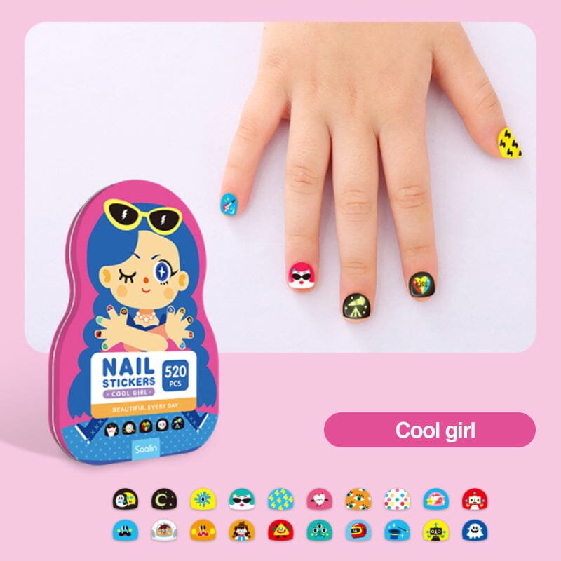 Kids Nail Stickers(520pcs)