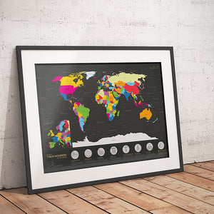 Scratch the World Map