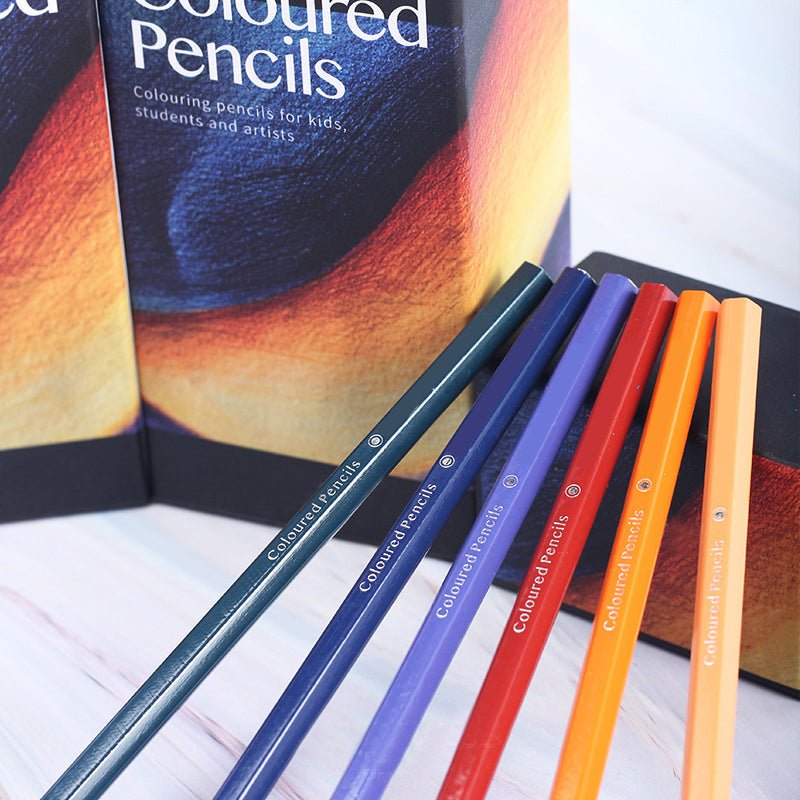 Portable Colored Pencils Set