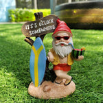 Resin Dwarf Statue Ornament