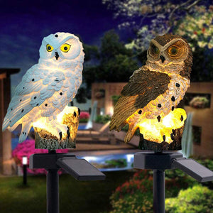 Solar Owl Lamp