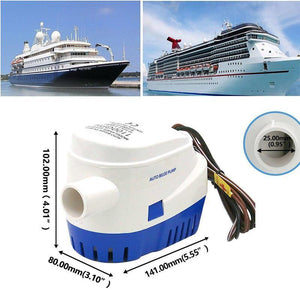 Automatic Submersible Boat Bilge Water Pump