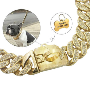 Diamond Pet Collar