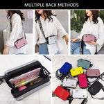 Mini size travel case shape square hand bag