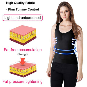 Vest For Body Shaping - With Double Pad Of Chest