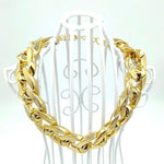 Thick Gold Chain Pets Safety Collar