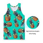 Comfortable summer pineapple vest