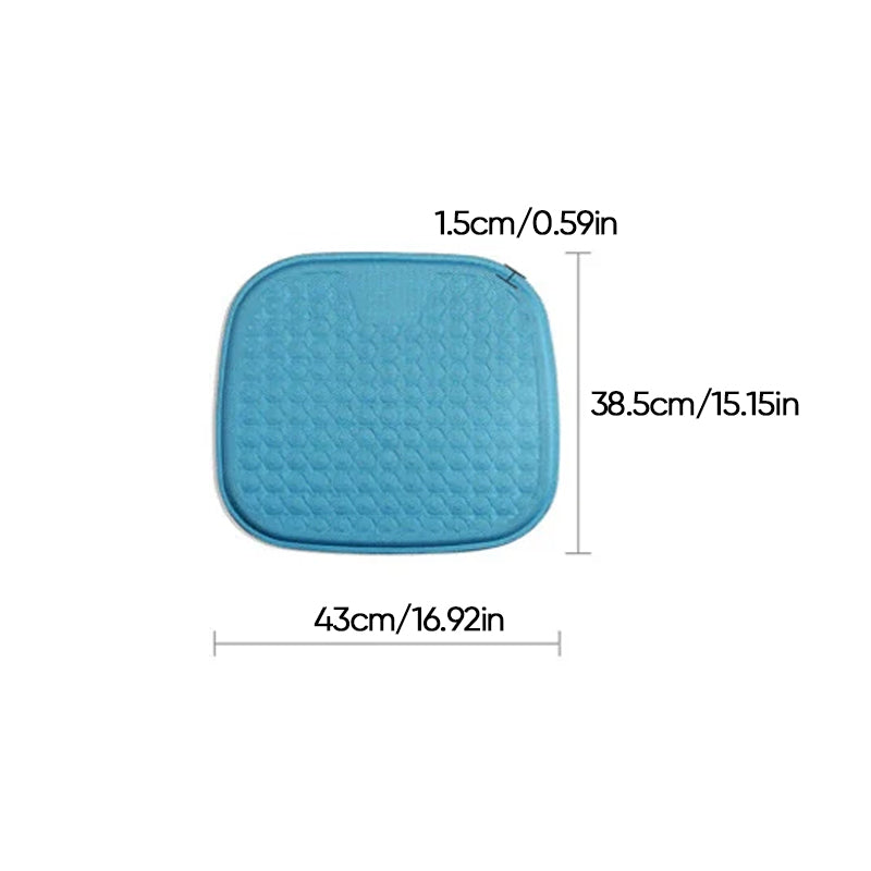 Car Seat Cover 3D Gel Cooling Breathable Universal Cool Mat