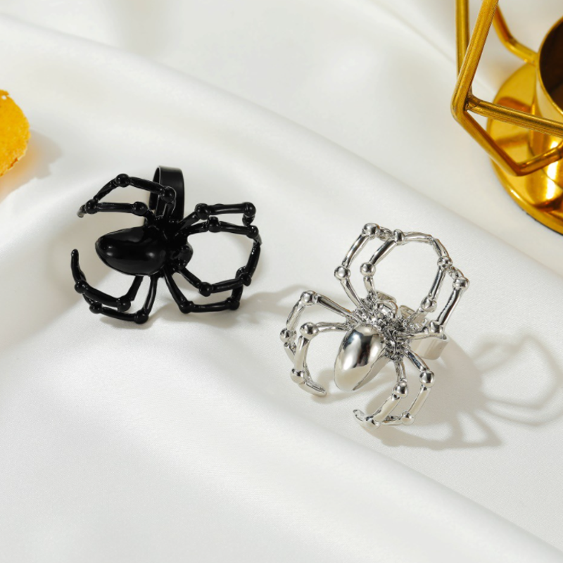 Halloween Neo-gothic Spider Ring