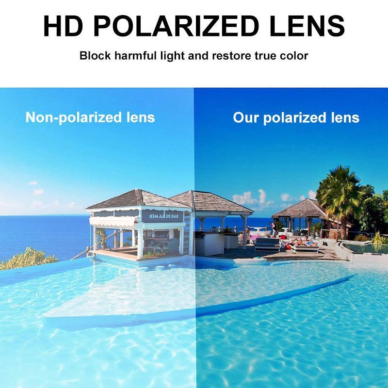 100% UV Protection Premium Ultra-light Polarized Sunglasses