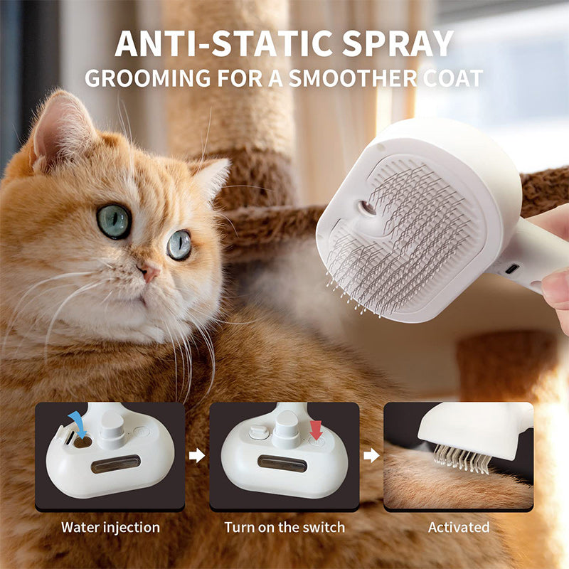 SAKER® Spray Cat Brush