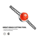 Garden Grass Stainless Steel Chain Trimmer Head