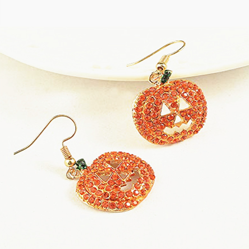 Halloween Pumpkin Earrings