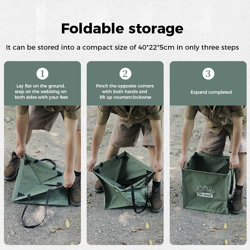 Multifunctional Collapsible Trash Can