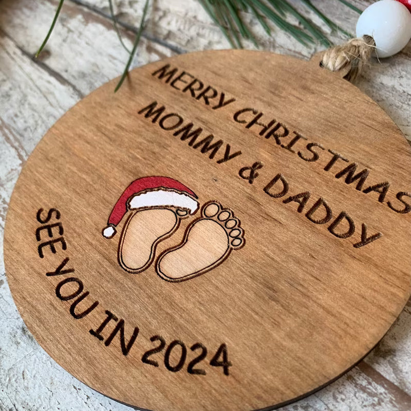 See You in 2024 Christmas Tree Ornament