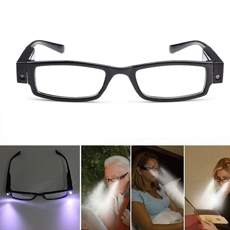 LED reading glasses