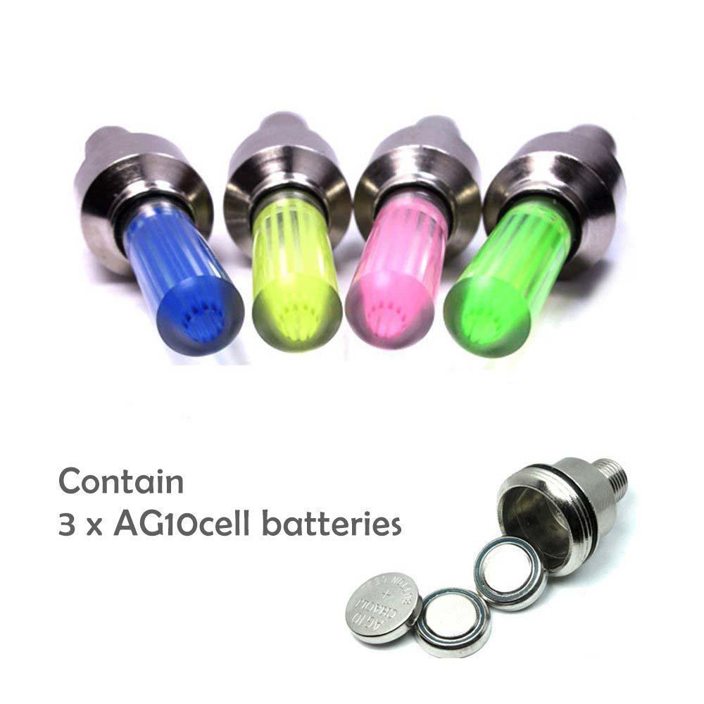 Premium LED Valve Caps For Wheels (2pcs)