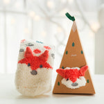 Christmas Gift Box - Cute Plush Socks