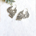 Skull Hallow Drop Earrings