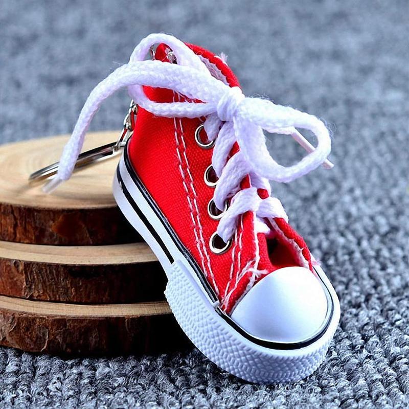 Casual Shoes Simulation Mini Keychain