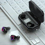 LED Display M12 Bluetooth Earphones