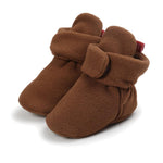 Baby Cozy Fleece Booties with Non Skid Bottom