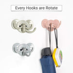 Elephant Utility Hooks Wall Hanger