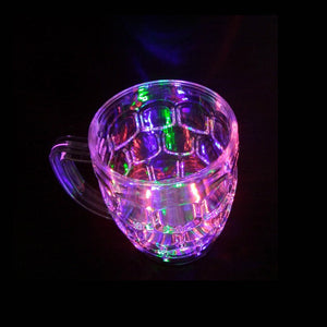 LED Flashing Glass Cups